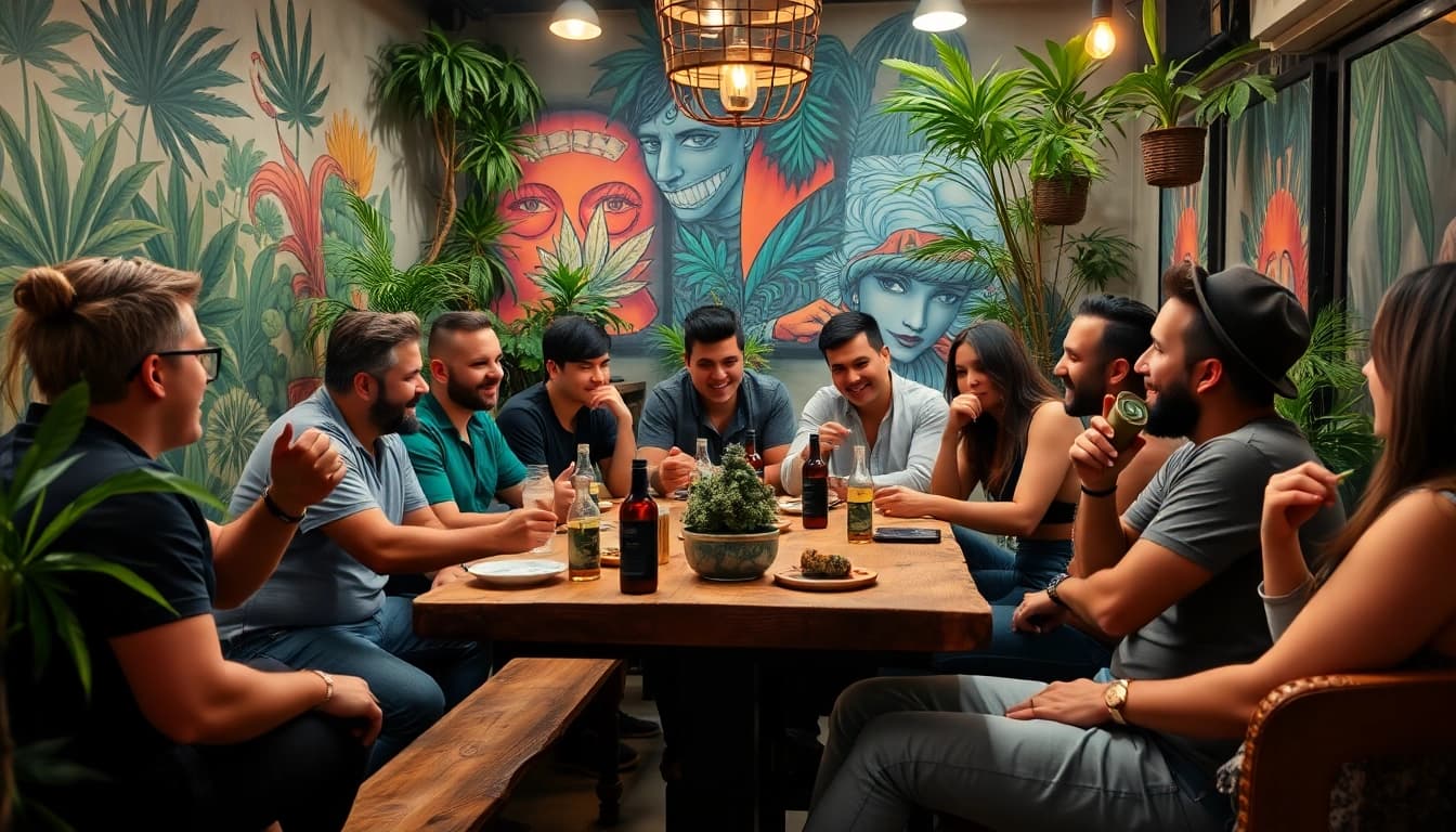 Disfrutar en el Cannabis Club Lloret De Mar en un ambiente acogedor y vibrante.