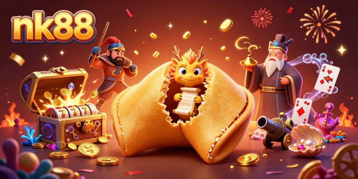 Experience the excitement of nk88 with vibrant characters celebrating big wins in a dynamic casino scene.
