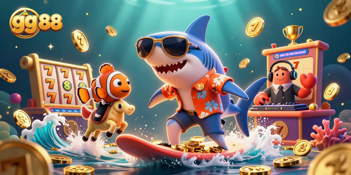 Experience thrilling wins at gg 88 with dynamic slot games and vibrant ocean-themed characters.