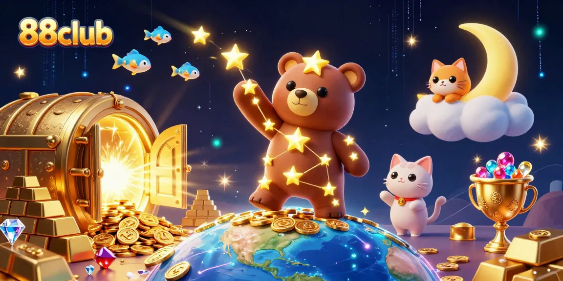 Play thrilling games with 88club while enjoying stunning 3D visuals of invaluable treasures.