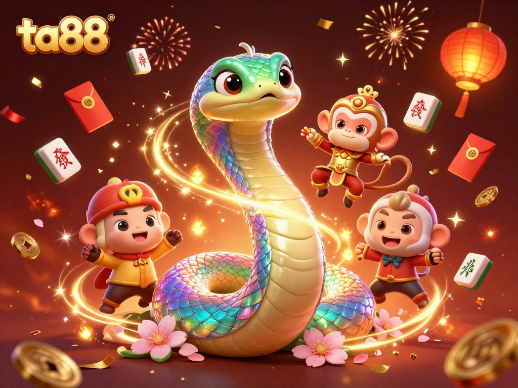 Experience the vibrant ta88 casino world with unique characters and dazzling game elements.