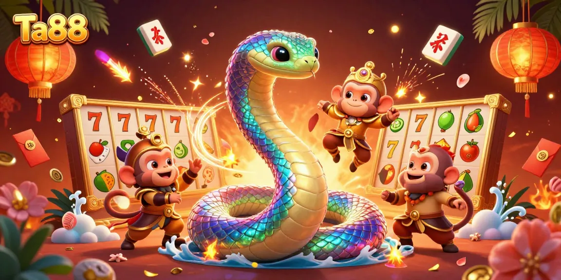 Engage with Ta88 through colorful slot adventures featuring dynamic characters and vibrant game elements.