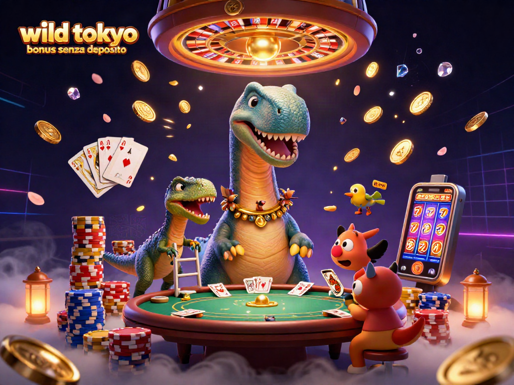 Claim your wild tokyo bonus senza deposito with thrilling spins and high-stakes poker action!